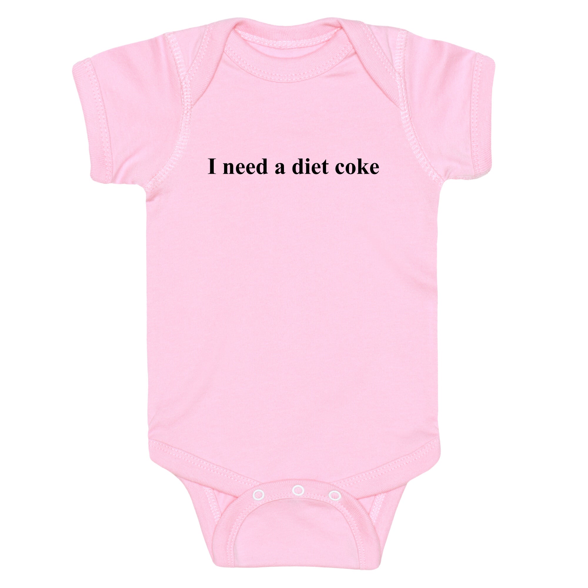 I Need A Diet Coke Baby One-Piece